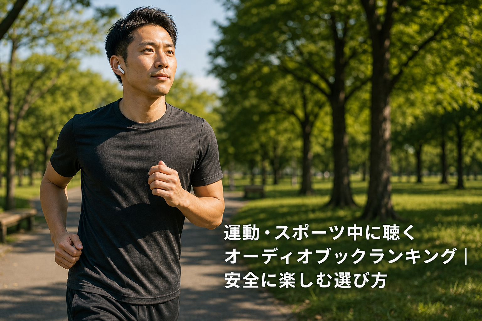 運動・スポーツ中に聴くオーディオブックランキング｜安全に楽しむ選び方のアイキャッチ画像